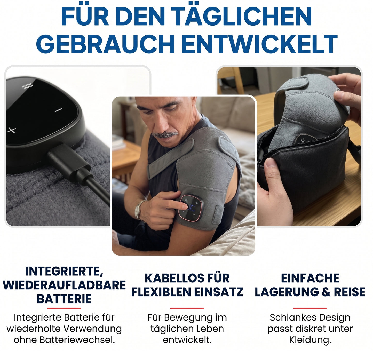 3 in 1 Schultermassagegerät